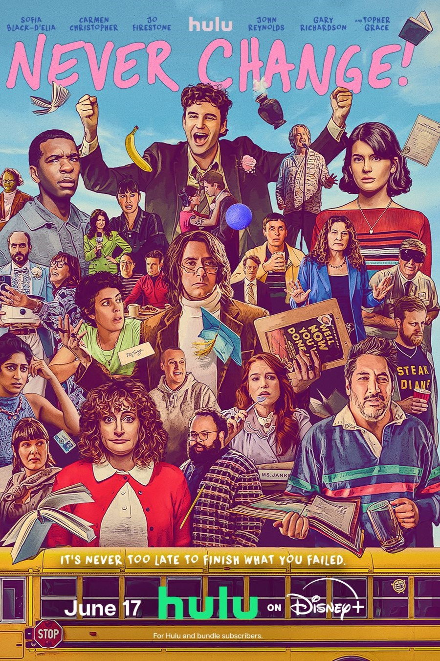 Poster film Never Change 2026 Hulu